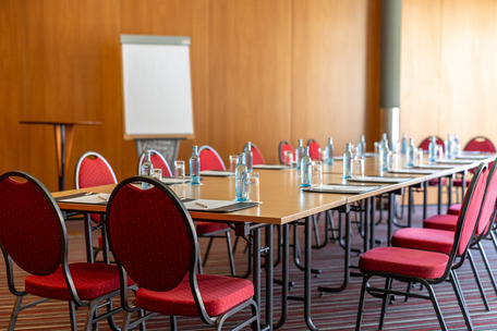 Blocktafel im Tagungsraum