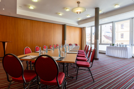 Blocktafel im Tagungsraum