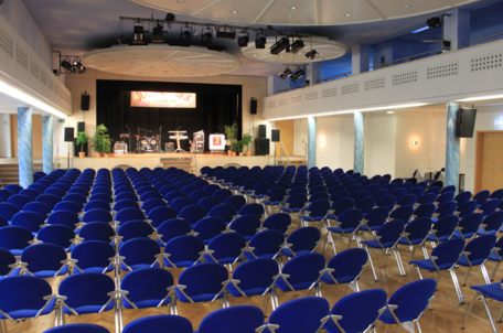Großer Saal in der Blauen Kugel