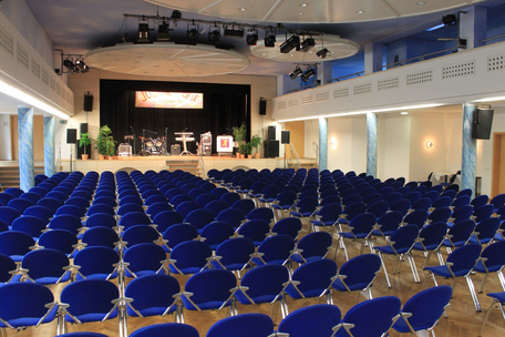 Großer Saal in der Blauen Kugel